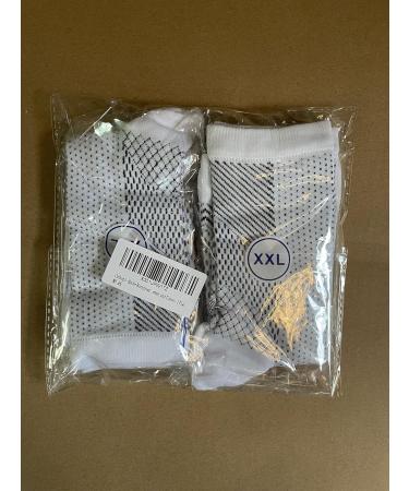 Orthopedic Compression Socks for Men & Women | Plantar Fasciitis Relief Ankle Bandage & Foot Support - 2 Pairs - Buy Online on GoSupps.com