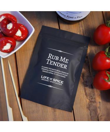 Life of Spice Gourmet Herb & Spice Collection - 6 Unique Flavours | Rubs, Salts, Herbs | 300g | Recipe Cards | Ideal Christmas or Birthday Gift - Buy Online on GoSupps.com