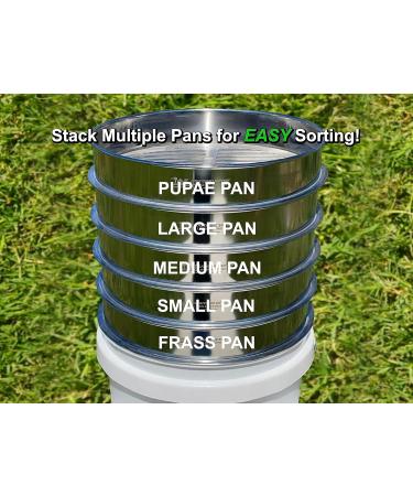 Mealworm Farming Solutions' Lightning Sifter Large Sifting Pan (D-11) - Buy Online on GoSupps.com