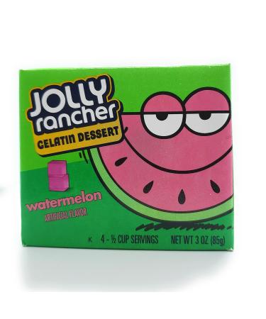 Jolly Rancher Watermelon Gelatin Jello (4 Boxes)