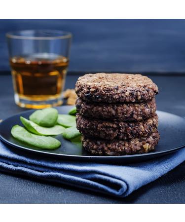 Augason Farms Gluten-Free Black Bean Burger - 2 lbs 14 oz No. 10 Can - Single Pack - Buy Online on GoSupps.com