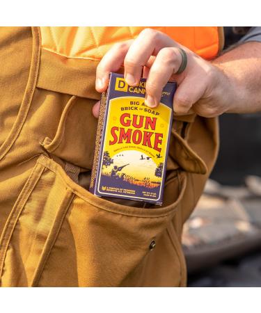 Duke Cannon Supply Co. Big Ass Brick of Soap Bar for Men Gun Smoke (Wood Bourbon & Leather) 3-Pack - Superior Grade Extra Large Masculine Scents All Skin Types Paraben-Free 10 oz - Buy Online on GoSupps.com