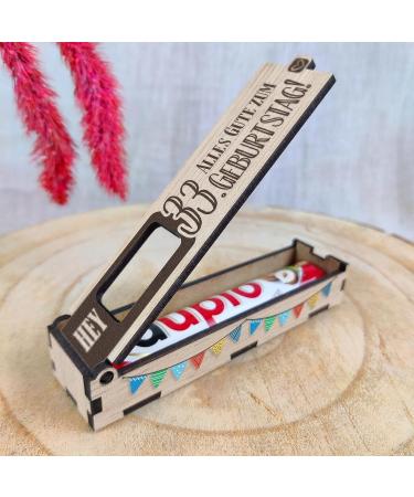33rd Birthday Chocolate Bar Gift Box | Duplo Included | Perfect Decoration & Gift Ideas for Men & Women - Buy Online on GoSupps.com