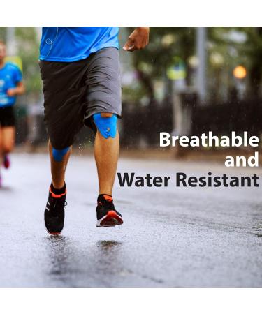 Titanium Sports Kinesiology Tape - 5m Roll of Elastic Water Resistant Tape for Support & Muscle Recovery - Quality Sports Tape Beige - Buy Online on GoSupps.com