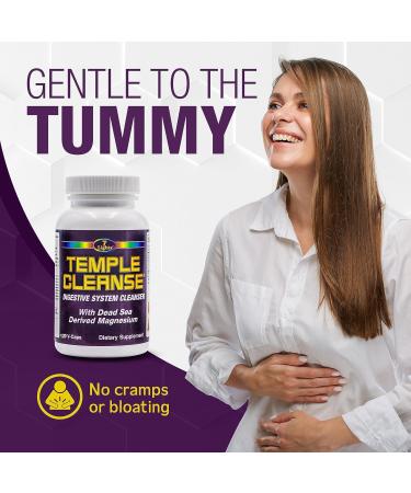 7 Lights Temple Cleanse|3-Pack Special, Magnesium, Oxygen-Based Colon Cleanse Detox, Relieves Occasional Constipation with No Gas or Bloating, Body Detox and Cleanse for Women & Men 120 Count (Pack of 3) - Buy Online on GoSupps.com