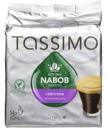 Tassimo Gevalia Dark Italian Roast Coffee Single Serve T-Discs 166g (5 Boxes of 12 T-Discs) & Nabob Caf Crema Coffee Single Serve T-Discs 110g Coffee + Nabob Caf Crema Coffee - Buy Online on GoSupps.com