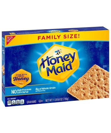 Honey Maid Honey Graham Crackers Family Size - 6 Boxes (25.6 oz each) - Buy Online on GoSupps.com