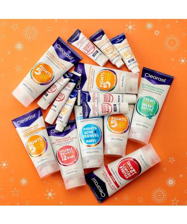 Clearasil Stubborn Acne Control 5 in 1 Spot Treatment Cream 1 oz - Pack of 6 - Buy Online on GoSupps.com