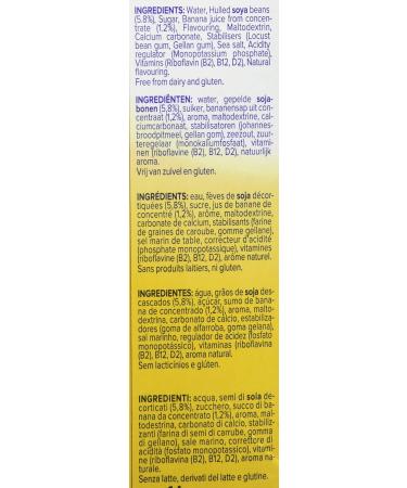 Alpro Banana Soy Drink 1 L - Pack of 4 - Buy Online on GoSupps.com