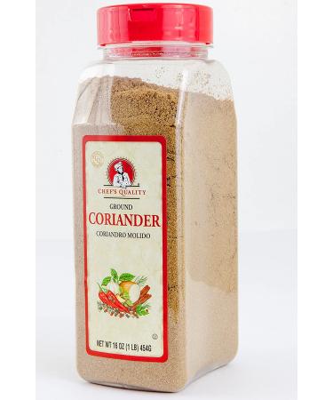 Premium Grade 1lb Coriander Ground Powder - Chef Quality, Freshly Packed - 16oz - Buy Online on GoSupps.com