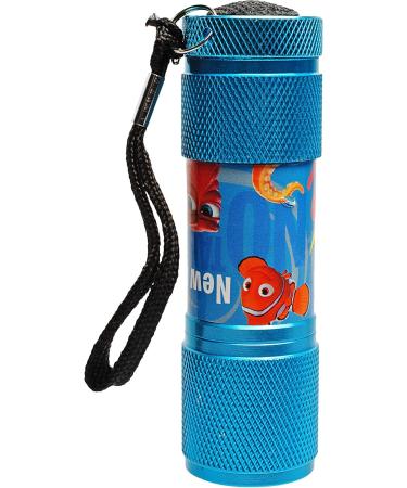 Disney Finding Nemo LED Mini Flashlight - Metal Keychain Light for Kids - Blue - Perfect for Young Girls - Buy Online on GoSupps.com