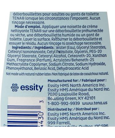 TENA ProSkin Cleansing Cream - Rinse-Free Body Wash | Mild Scent 16.9 oz - Ideal for Sensitive Skin | International Shipping Available - Buy Online on GoSupps.com