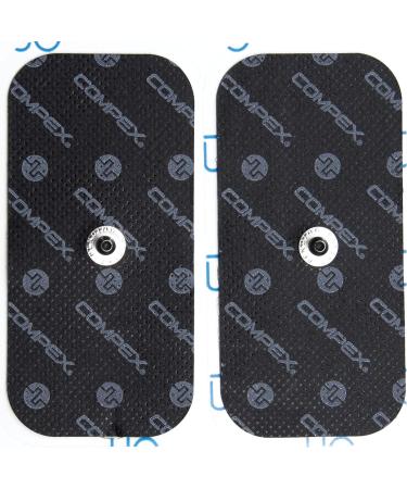 Compex Easysnap Performance Electrodes 50x100mm - Unisex Blue EU Shipping Available - Buy Online on GoSupps.com