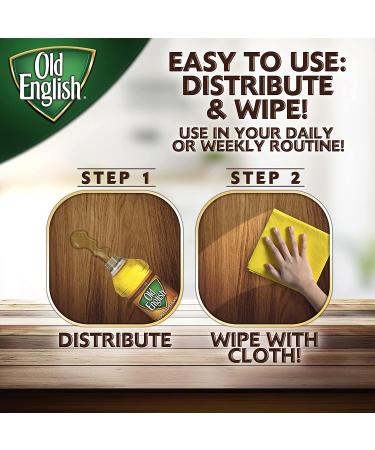 Old English Lemon Oil 16 Fl Oz - Natural Wood Polish and Conditioner - Buy Online on GoSupps.com