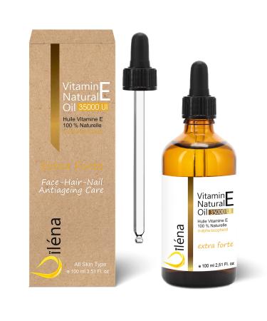 O l na - 100% Natural Face/Eye Contour Serum 100 ML | Vitamin E | Anti-Aging Anti-Wrinkle | Eliminates Dark Circles | Strengthens Hair/Nails | Boost Collagen