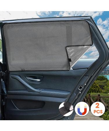 Feters Magnetic Car Baby Sunscreen - UV Protection Sun Shade for Children & Pets - 2 Piece Universal Window Curtain - Buy Online on GoSupps.com