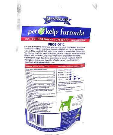 (3 Pack) Pet Kelp Probiotic Formula - 8 Ounces x 3 | Pet Supplement | Digestive Health Support - Buy Online on GoSupps.com