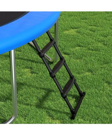 Universal Safe Trampoline Ladder - 3 Steps - Black | Gardenature Trampoline Accessories - Buy Online on GoSupps.com