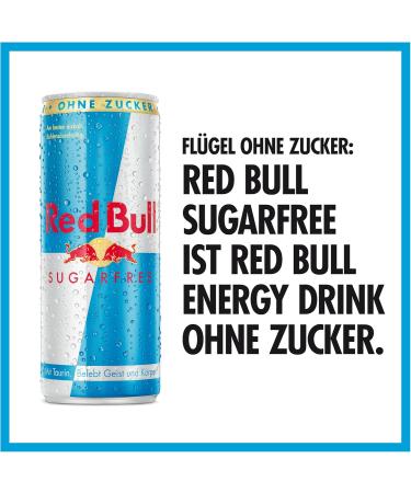  Red Bull Red Bull Energy Drink Sugarfree Disposable (1 x 250 ml) - Buy Online on GoSupps.com