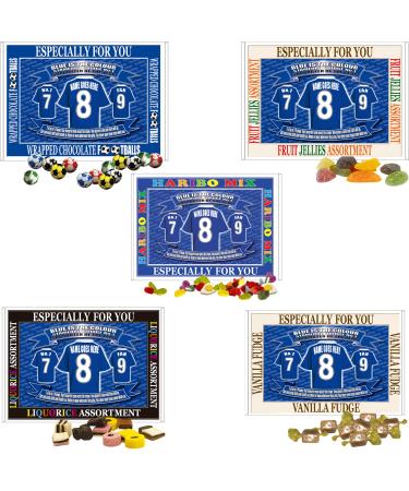 The Pensioners Football Shirt Personalised Gift Boxed Sweets - Buy Online on GoSupps.com