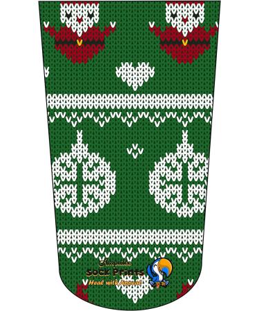 Green Santa Knitted Look 3Ply Stump Sock for Amputees - Buy Online on GoSupps.com