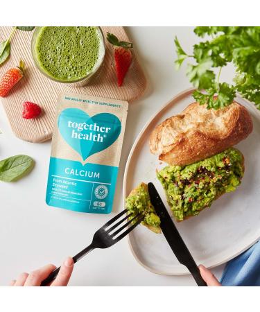 Calcium Together Health Seaweed-Based Calcium 72 Trace Minerals Vegan Friendly Made in The UK Pack of 6-360 Vegecaps Unflavoured 6 count (Pack of 1) - Buy Online on GoSupps.com