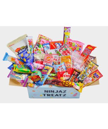 NINJAZ TREATZ 40 collations et bonbons japonais authentiques coffret de D lices sucr s et sal s du Japon