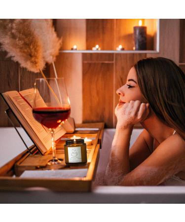 TRINIDa SLEEP & RELAX Lavender Scented Candle - Natural Soy Wax Aromatherapy Gift for Her - Buy Online on GoSupps.com