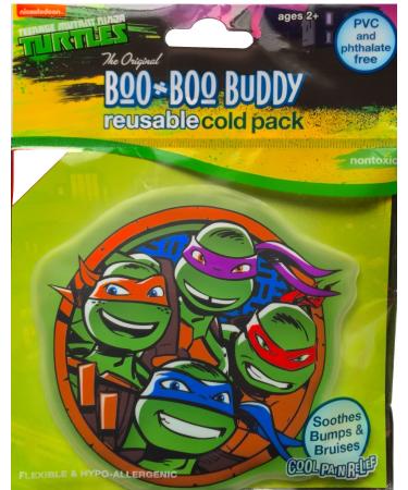 Teenage Mutant Children's Cold Pack Boo Boo Buddy Reusable Cold Pack Soothes Bumps and Bruises Cold Pain Relief for Outdoor Accidents