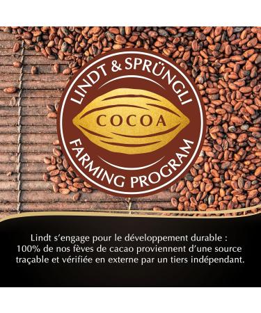 Lindt - Box CHAMPS- LYS ES Intense Black - Assorted Dark Chocolates from 45% to 85% Cocoa - Intense Crispy and Smooth - Ideal for Christmas 395g - Buy Online on GoSupps.com