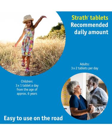 Bio-Strath Original Tablets (100) - Herbal Yeast Food Supplement for Daily Nutrition - Pregnancy & Breastfeeding Safe - Vegan, Lactose & Gluten Free - 100 Count - Buy Online on GoSupps.com