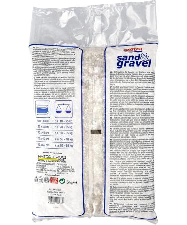 Croci Amtra WAVE Gravel Noa Substrate 5 kg Medium White - Buy Online on GoSupps.com
