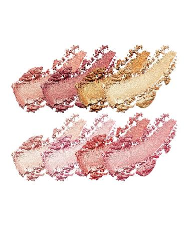Milani Luminoso Glow Shimmering Face Palette - Cruelty-Free Highlighter Palette - 8 Shimmer Shades - Buy Online on GoSupps.com