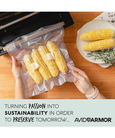 Avid Armor 11x50 Vacuum Sealer Bags 2 Pack - BPA Free, Sous Vide Safe, Heavy Duty - for Food Saver, Seal a Meal, Cut to Size Rolls - Buy Online on GoSupps.com