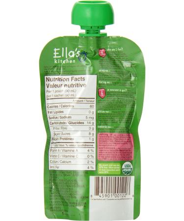 Ella's Kitchen Broccoli Pears and Peas 28-count - Buy Online on GoSupps.com