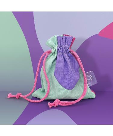 OVIO Menstrual Cup - Soft & Flexible 100% Medical Grade Silicone - Leak Free & Reliable - Regular Size with Travel Pouch - Buy Online on GoSupps.com