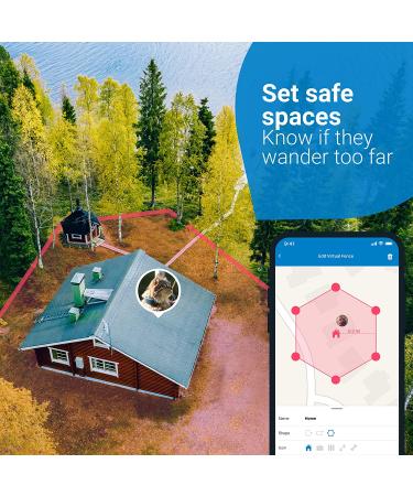 Tractive Waterproof GPS Cat Tracker - Dark Blue | Unlimited Range & Activity Monitoring - Buy Online on GoSupps.com