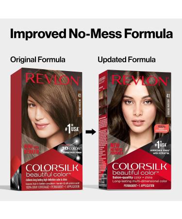 Revlon Colorsilk Haircolor Medium Golden Brown 2.4 Ounces by Revlon - Buy Online on GoSupps.com
