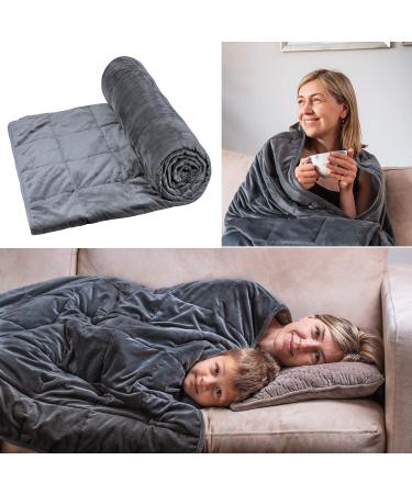 AGP 5 kg Weighted Blanket | Sootha Sleep Medium Size | Peach-Skin Ultra Premium Heavy Blanket | Reversible Washable for Anxiety/Sensory/Grounding | 11 lbs | Teen/Adult Size - Buy Online on GoSupps.com