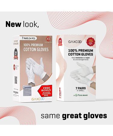 X-Small Kids Moisturizing Gloves - Premium Quality for Eczema and Sensitive Skin (7 Pairs) - Buy Online on GoSupps.com