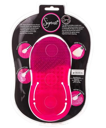 Buy Sigma Spa Express Travel Brush Cleaning Glove | Perfect for On-the-Go Makeup Brush Cleaning - International Shipping Available - Buy Online on GoSupps.com