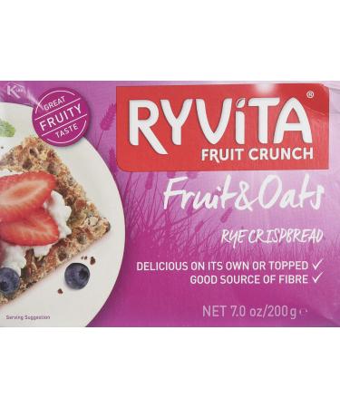 RYVITA Fruit & Seed Crunch Crispbread, 7 OZ