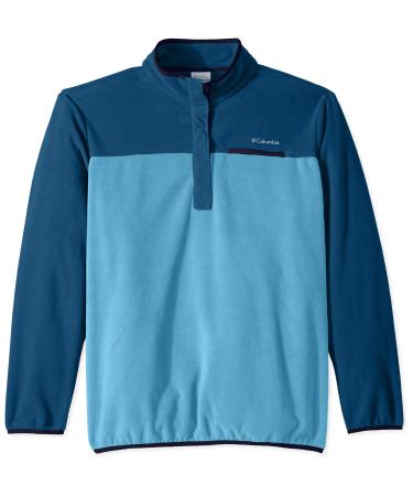 Columbia Women's Mountain Side Plus Size Pull Over Fleece Beta, Lagoon 2X