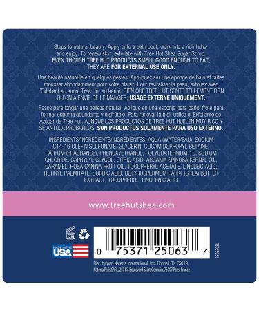 Tree Hut Shea Moisturizing Body Wash - Moroccan Rose 17 fl oz | Hydrating & Nourishing - Buy Online on GoSupps.com