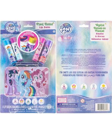My Little Pony 4 Pack Vegan Lip Balm in Collectible Tin Case for Girls 3 - Buy Online on GoSupps.com