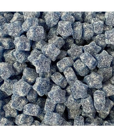 Fizzy Blue Stars 500g Share Bag by The Gourmet Sweet Company