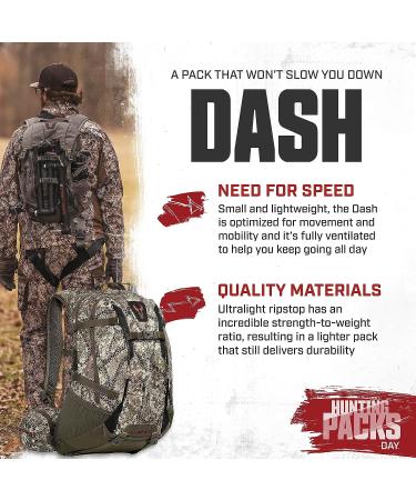 Badlands Dash Hunting Daypack - Approach Camo | Lightweight, Durable, and Spacious - Buy Online on GoSupps.com