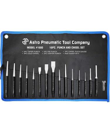 Astro Pneumatic Tool 1600 - 16-Piece Punch and Chisel Set - Buy Online on GoSupps.com