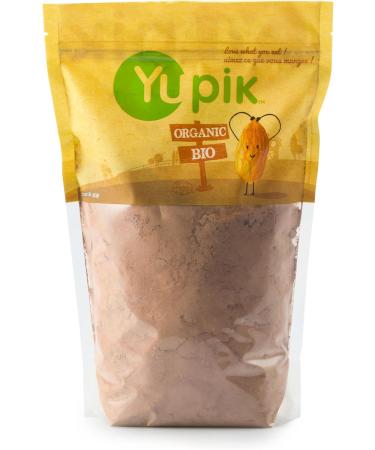 Yupik Organic Raw Cacao Powder 14-16% Non-GMO Vegan Gluten-Free 1Kg 1 kg - Buy Online on GoSupps.com