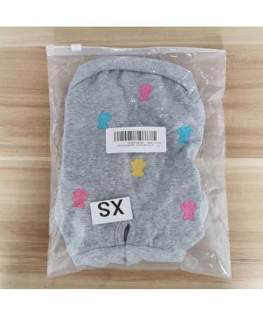 Cozy Fleece Dog Sweater & Cat Hoodie - Fluffy Pajamas for Small & Medium Breeds | French Bulldog Dachshund Chihuahua - XS Gray - Buy Online on GoSupps.com